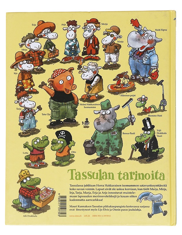 Seitsemän tätiä ja aarre - Kunnas, Tarja - Lastenkirjat - 10105562463 - 1