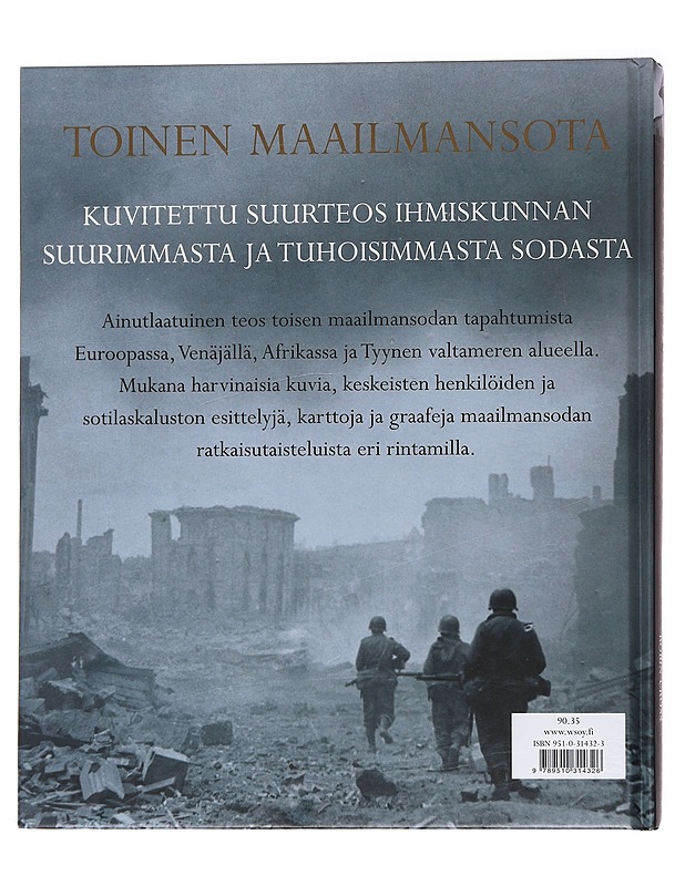 Toinen maailmansota - Willmott, H.P - Historiakirjat - 10105562469 - 1