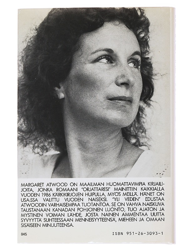 Yli veden - Atwood, Margaret - Romaanit ja novellit - 10105562484 - 1