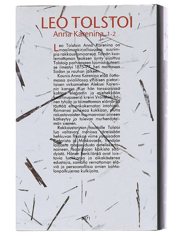 Anna Karenina - Tolstoi, Leo - Romaanit ja novellit - 10105562496 - 1