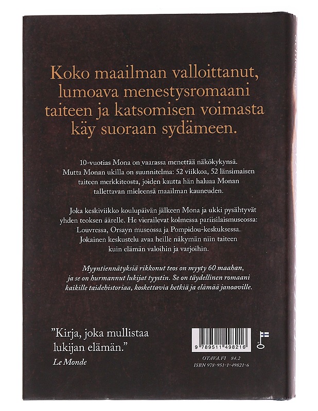 Monan katse - Schlesser, Thomas - Romaanit ja novellit - 10105562506 - 1