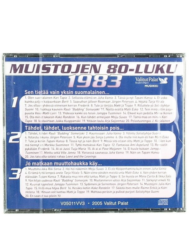 Muistojen 80-luku - Valitut Palat - CD - CD-levyt - 10105562513 - 1
