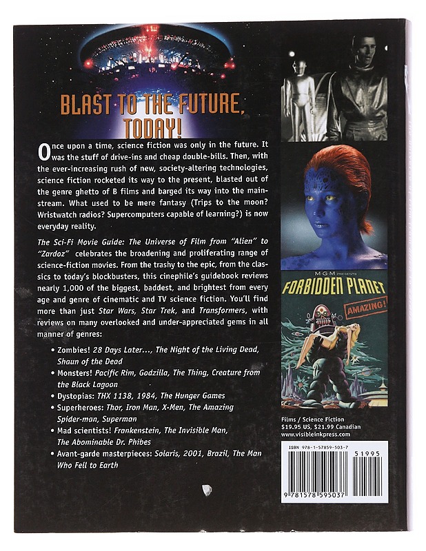 The Sci-fi Movie Guide / The Universe of Film from Alien to Zardoz - Chris Barsanti - Fantasia- ja scifi - 10105562521 - 1