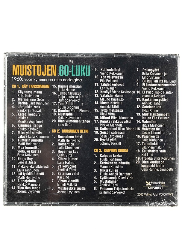 Muistojen 60-luku - Valitut Palat - CD - CD-levyt - 10105562527 - 1