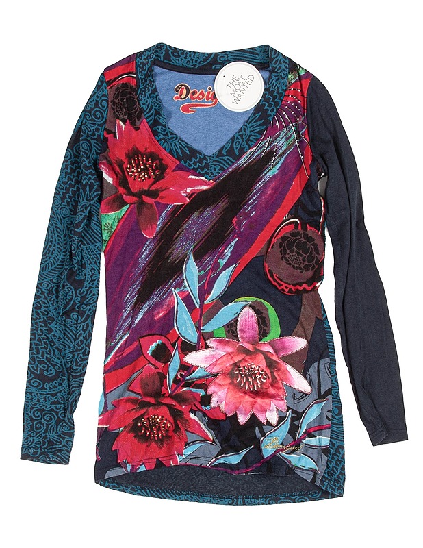 DESIGUAL trikoopaita, S - Naisten paidat ja topit - 10105562529 - 0