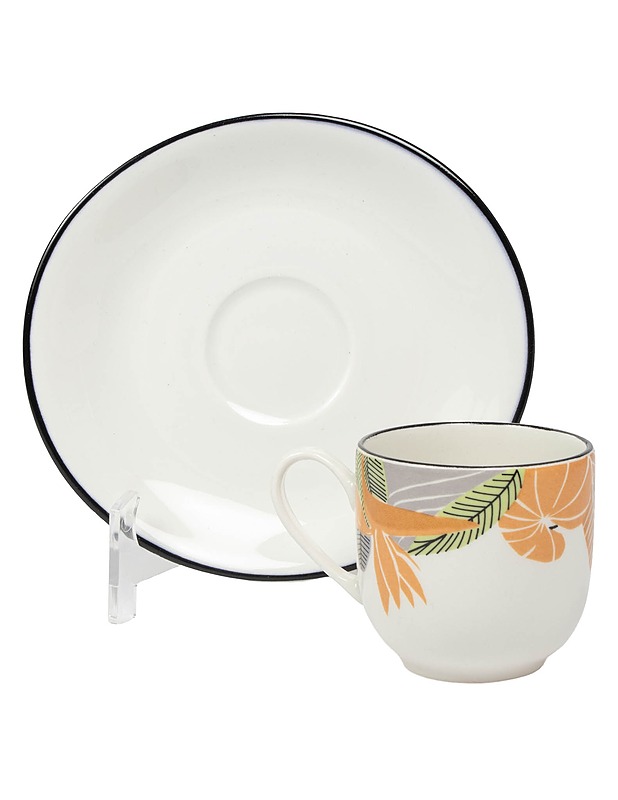 DAISU espressokuppi ja tassi, 6 paria - Mukit ja kahvikupit - 10105562536 - 2