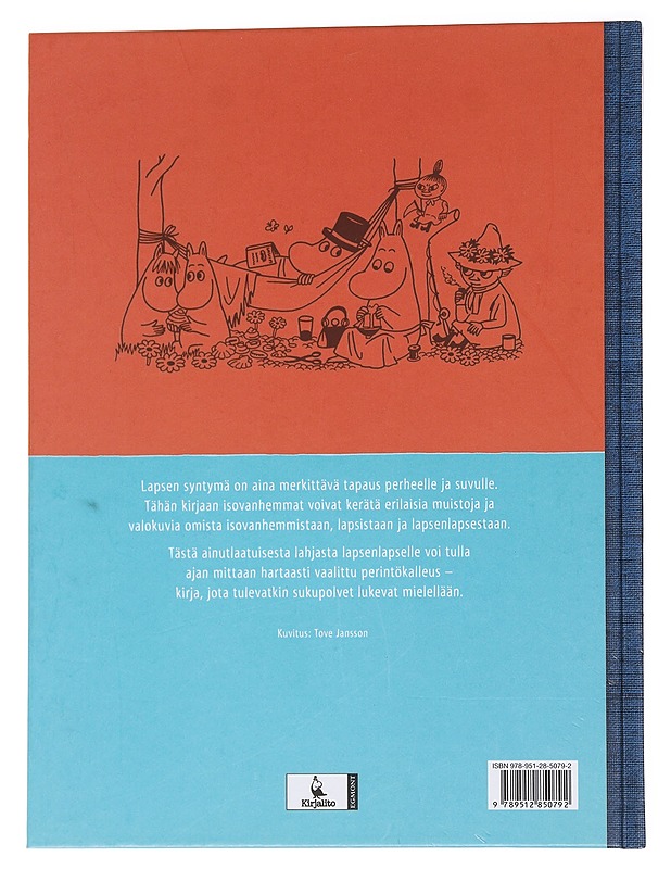 Isovanhempien rakkaat muistot - Tove Jansson - Lastenkirjat - 10105562553 - 1