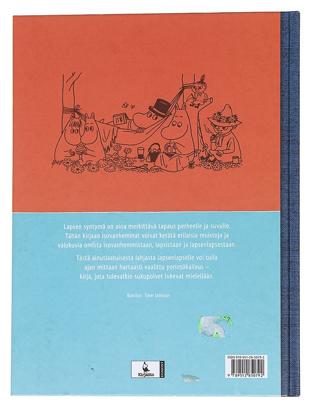 Isovanhempien rakkaat muistot - Tove Jansson - Lastenpyörät - 10105562566 - 1