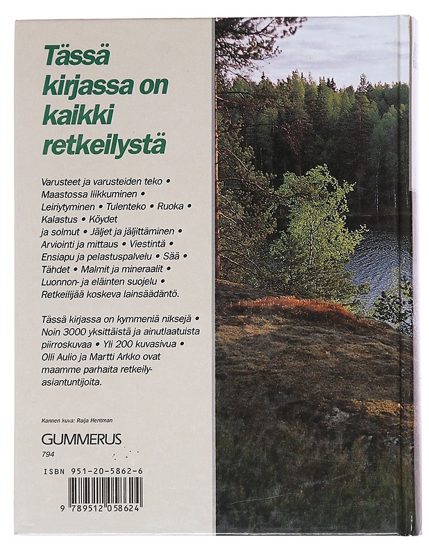 Suuri retkeilykirja - Aulio, Olli - Tietokirjat ja oppaat - 10105562591 - 1