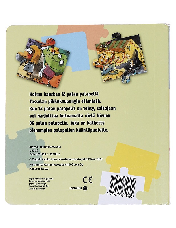 Tassula tarinoita : palapelikirja - Kunnas, Mauri - Lastenkirjat - 10105562597 - 1