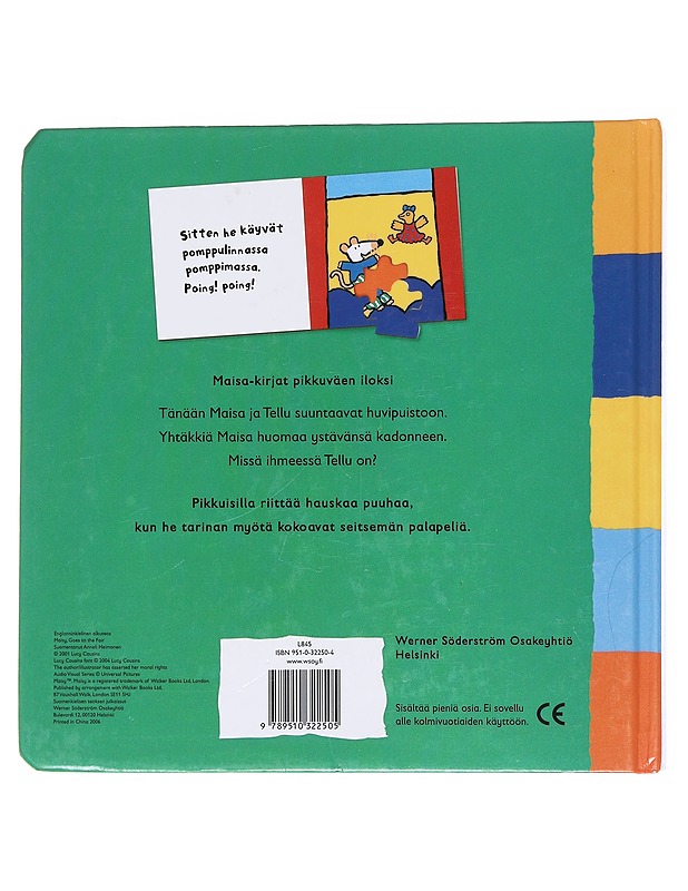 Maisa huvipuistossa - Cousins, Lucy - Lastenkirjat - 10105562611 - 1
