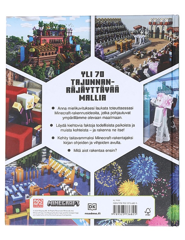 Minecraft / suuri ideakirja : luo oikea maailma Minecraftissa - McBrien, Thomas - Nuorten kirjat - 10105562615 - 1