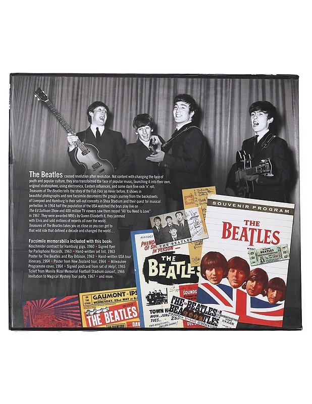 Treasures of the Beatles - Burrows, Terry - Musiikki- ja elokuvakirjat - 10105562683 - 1