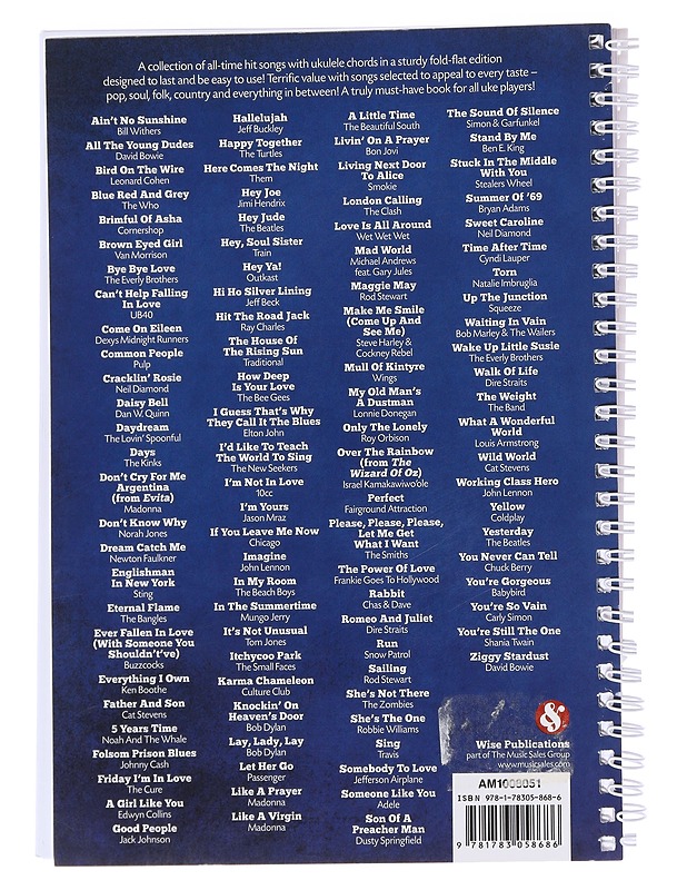 101 hits for ukulele: Easy-to-play songs with melody, lyrics & ukulele chords! The blue book - Knowles, Toby - Musiikki- ja elokuvakirjat - 10105562696 - 1