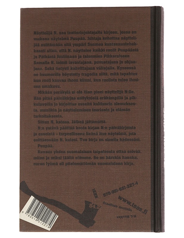 Puupää - Juha Hurme - Romaanit ja novellit - 10105562728 - 1