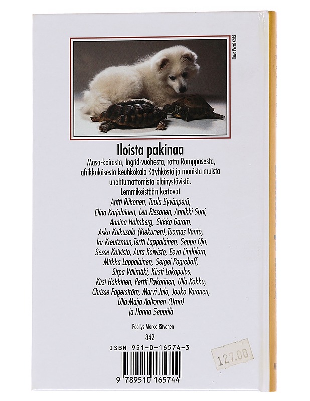 Eläimet ja minä - Lappalainen, Tertti - Romaanit ja novellit - 10105562734 - 1