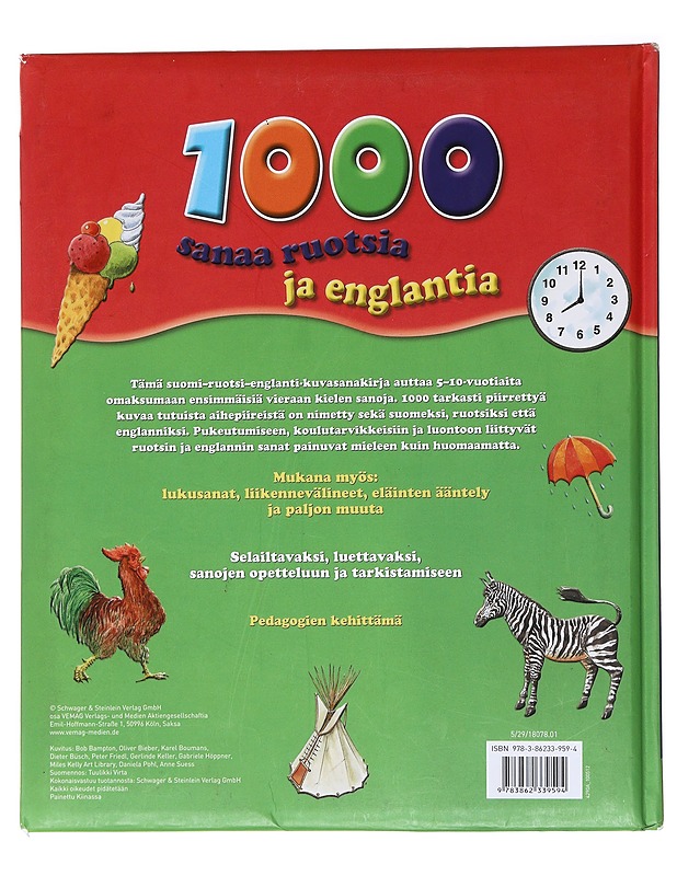 1000 sanaa ruotsia ja englantia - Bampton, Bob - Tietokirjat ja oppaat - 10105562751 - 1