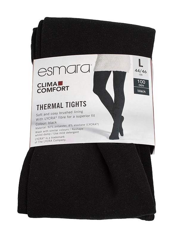 ESMARA Clima comfort lämpösukkahousut, L - Asusteet - 10105562752 - 0