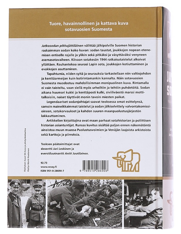 Jatko Sodan pikkujättiläinen - Jari Leskinen & Antti Juutilainen - Historiakirjat - 10105562753 - 1
