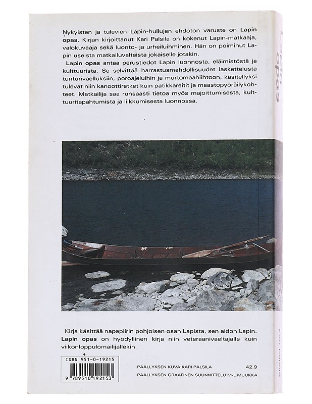 Lapin opas - Palsila, Kari - Tietokirjat ja oppaat - 10105562756 - 1