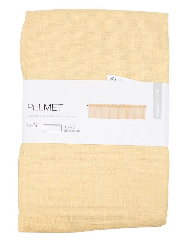 RUSTA HOME Pelmet kappaverho, 250x45 cm - Verhot ja kapat - 10105562764 - 0