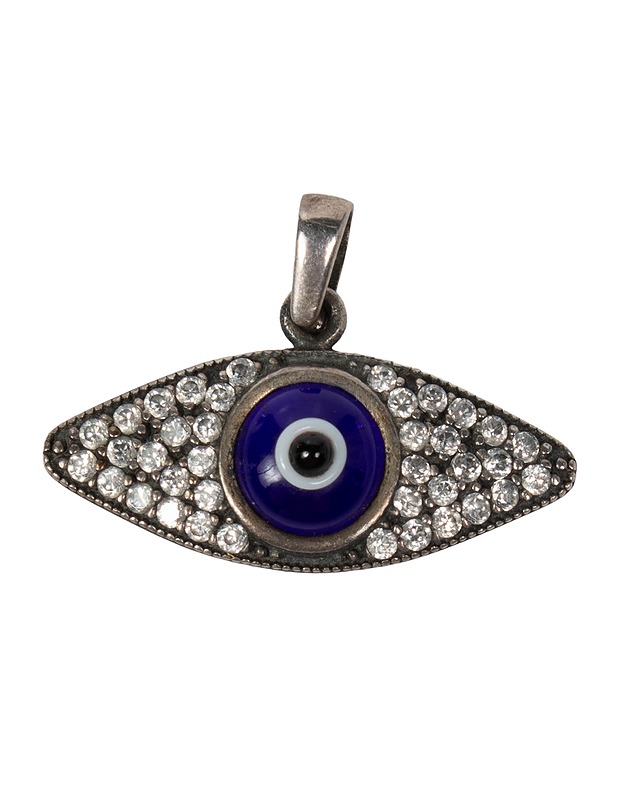 Hopeinen evil eye -amuletti - Askartelu - 10105562798 - 0