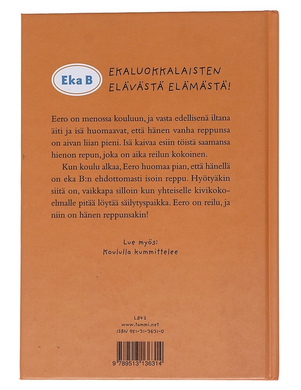 Luokan reiluin reppu - Bross, Helena - Lastenkirjat - 10105562806 - 1