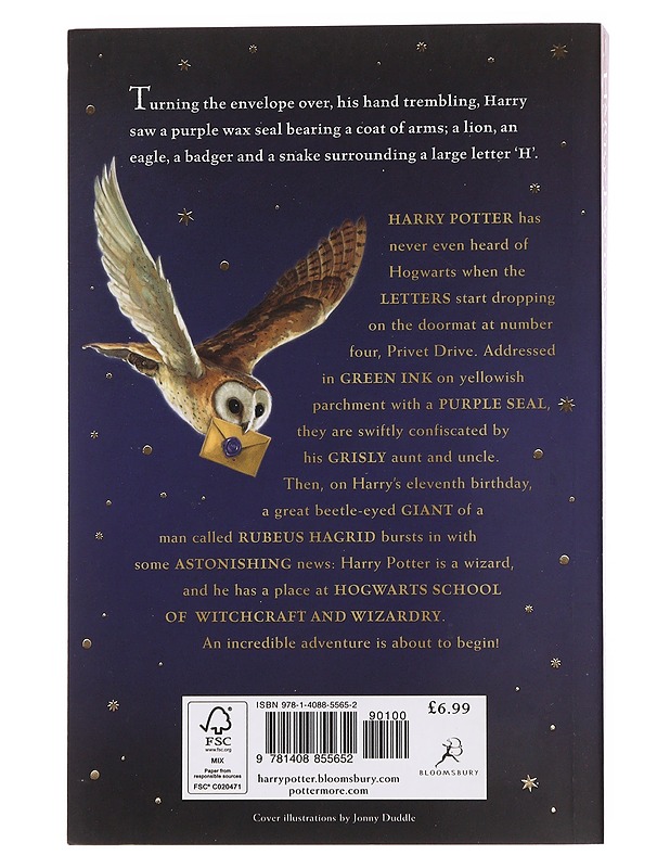 Harry Potter and the philosopher's stone - J.K. Rowling - Lastenkirjat - 10105562810 - 1