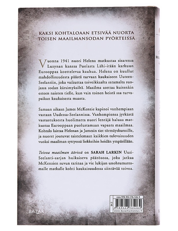 Toivoa maailman äärissä - Lark, Sarah - Romaanit ja novellit - 10105562843 - 1