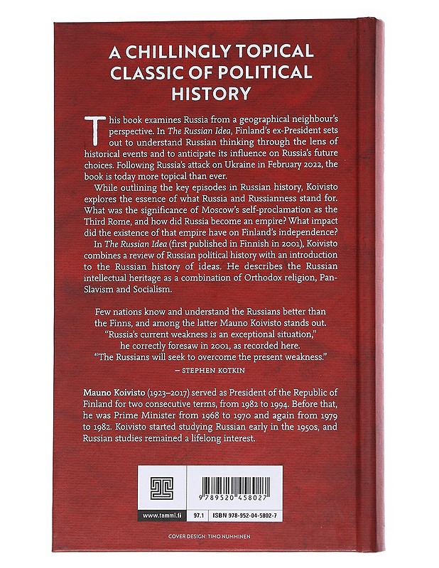 The Russian Idea - Koivisto, Mauno - Tietokirjat ja oppaat - 10105562859 - 1