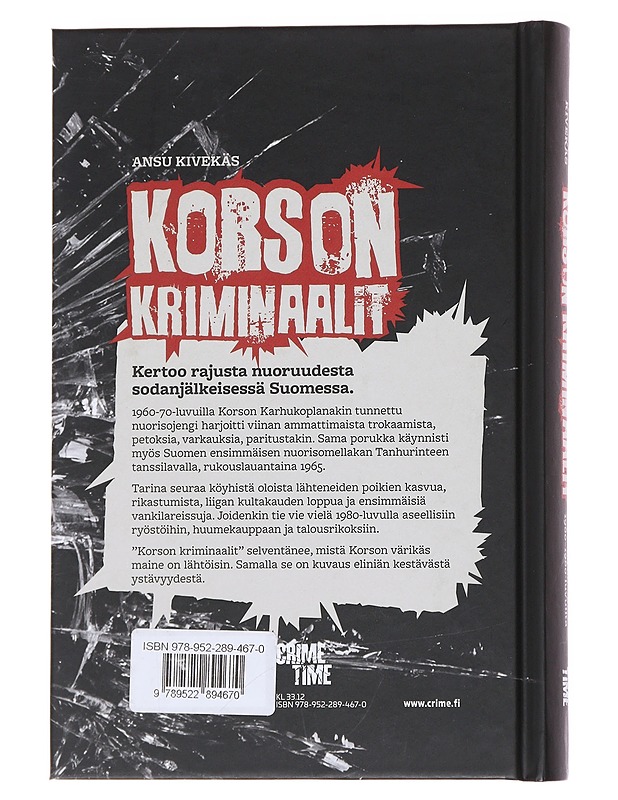 Korson kriminaalit / rikostarinoita 1960?80-luvuilta - Ansu Kivekäs - Elämäkerrat ja muistelmat - 10105562880 - 1