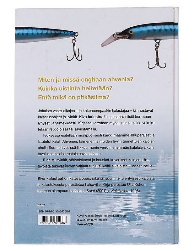 Kiva kalastaa! : kalastuksen ja kalalajien opas - Kokko, Ulla - Tietokirjat ja oppaat - 10105562907 - 1