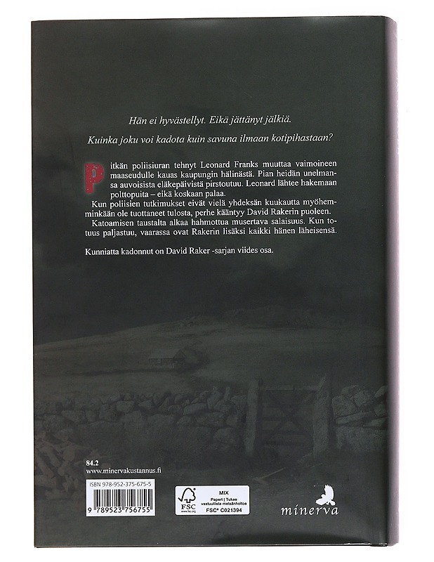 Kunniatta kadonnut - Tim Weaver - Jännitys ja dekkarit - 10105562908 - 0