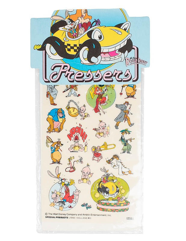 ROGER RABBIT vintage siirtokuvat - Askartelu - 10105562953 - 0