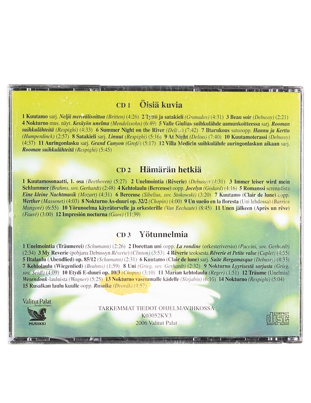 Unelmia - Klassisia tunnelmia - CD - CD-levyt - 10105562971 - 1