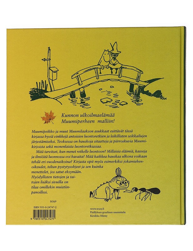 MUUMIPEIKON LUONTORETKI - Malila - Tietokirjat ja oppaat - 10105563012 - 1