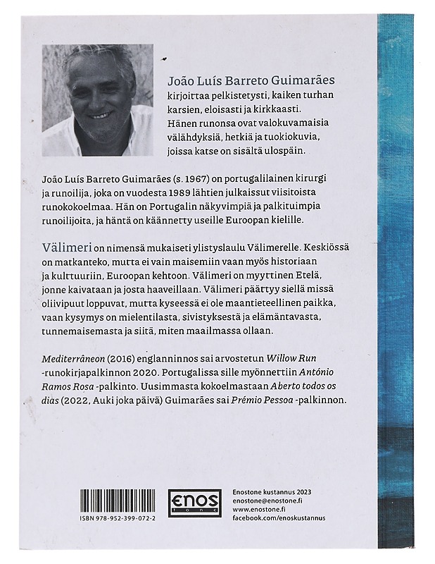 Välimeri - Guimarães, João Luís Barreto - Romaanit ja novellit - 10105563017 - 1