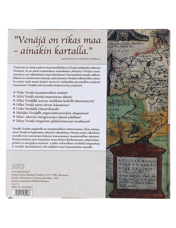 Maantieteelle Venäjä ei voi mitään - Helanterä, Antti - Historiakirjat - 10105563077 - 1