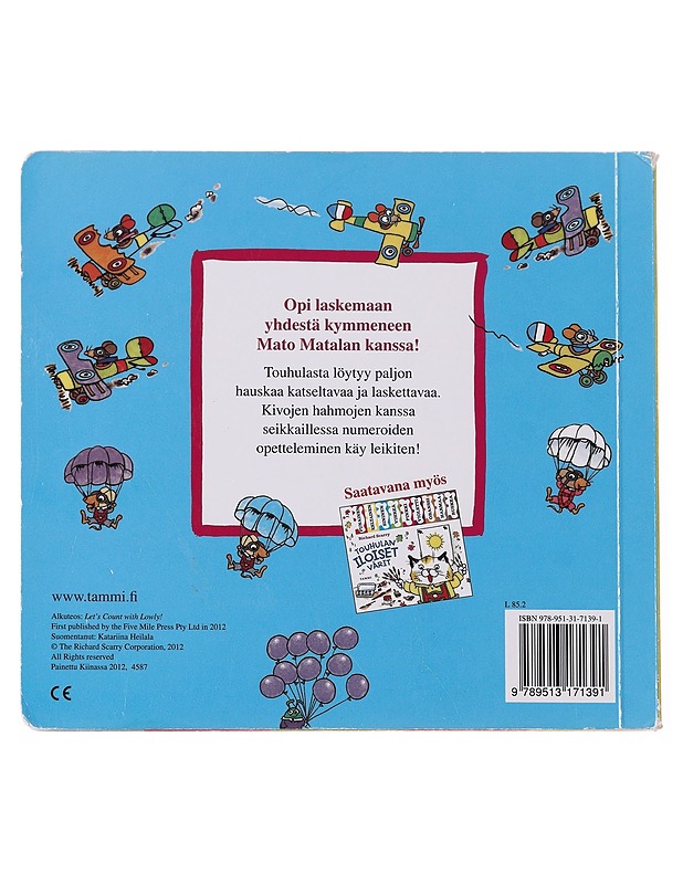 Touhulan iloiset numerot - Scarry, Richard - Lastenkirjat - 10105563102 - 1