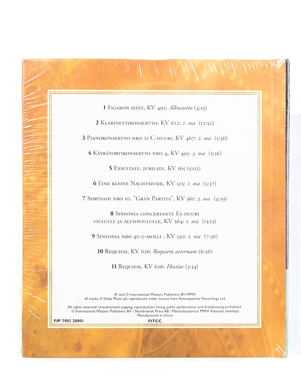 Mozart - Taitoa ja mielikuvitusta - CD - CD-levyt - 10105563117 - 1