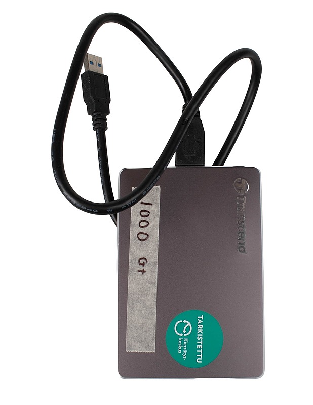 TRANSCEND 1000 Gt -ulkoinen kovalevy  - Tietokoneet - 10105563134 - 0