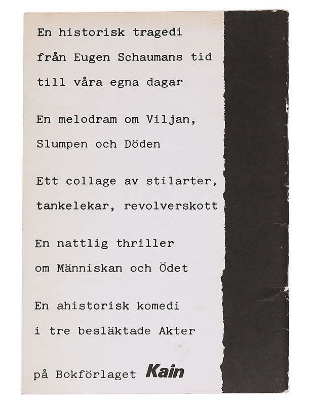 Skotten i Helsingfors, eller, Världen som vilja och förestälning - Joakim Groth - Romaanit ja novellit - 10105563142 - 1