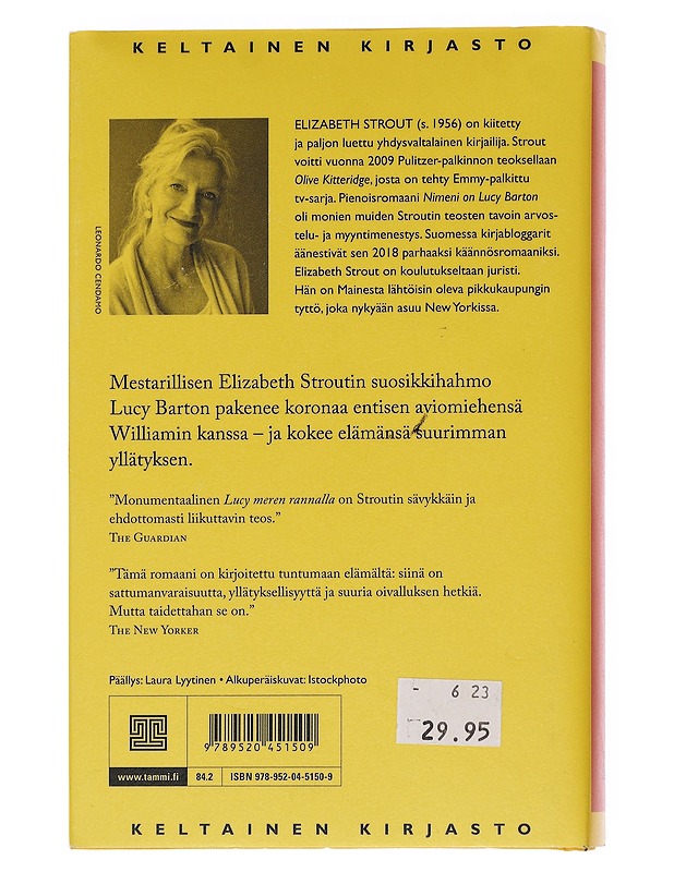 Lucy meren rannalla - Elizabeth Strout - Romaanit ja novellit - 10105563181 - 1