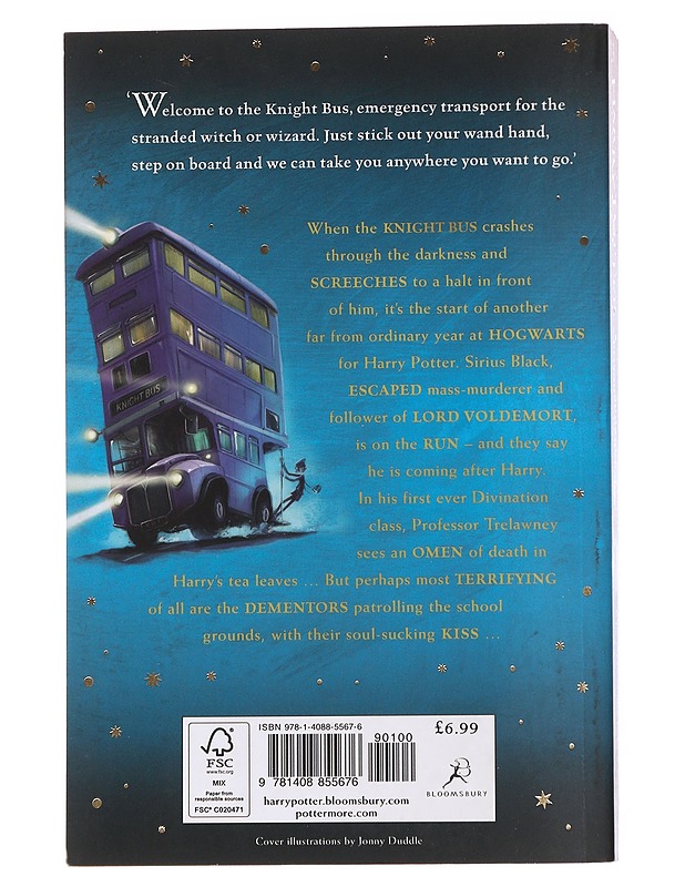 Harry Potter and the prisoner of Azkaban - Rowling, J. K. - Fantasia- ja scifi - 10105563182 - 1
