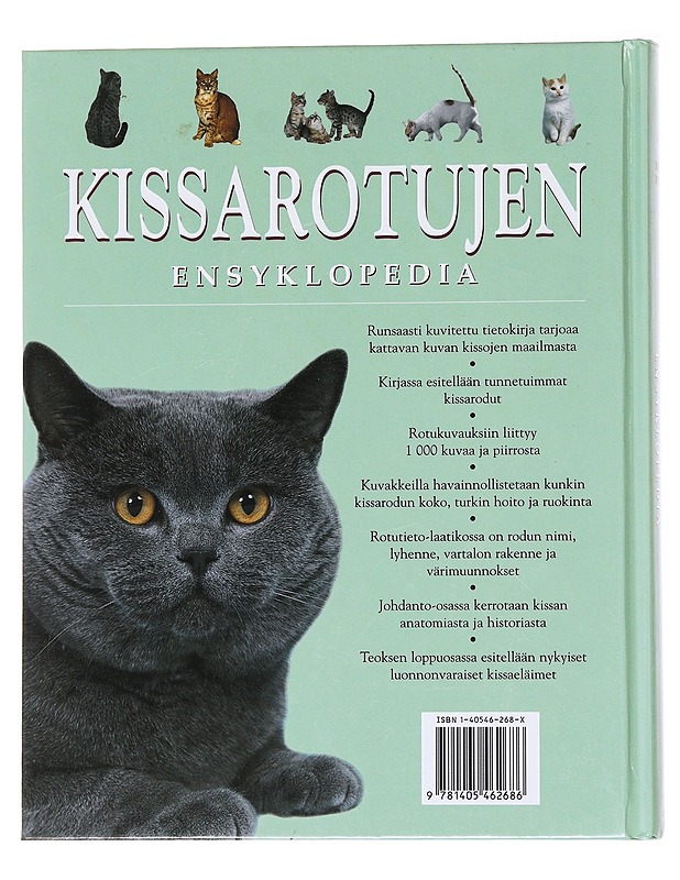Kissarotujen ensyklopedia - POLLARD, MICHAEL - Historiakirjat - 10105563206 - 1