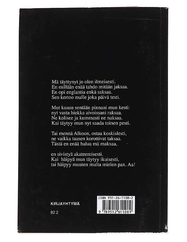Sonetteja laumalle - Juice Leskinen - Romaanit ja novellit - 10105563245 - 1