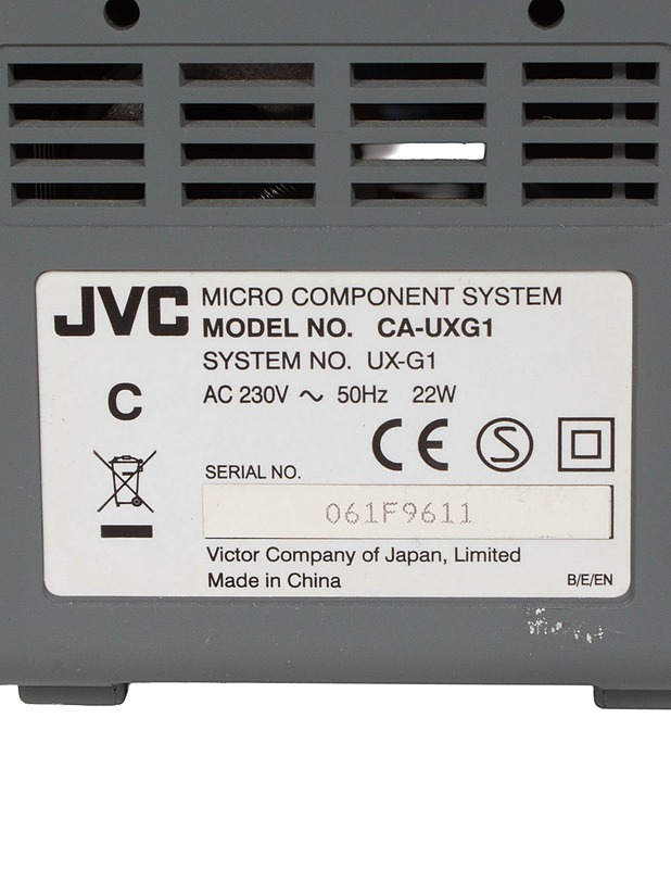 JVC CA-UXG1 mikrosarja - Viihde-elektroniikka - 10105563285 - 2