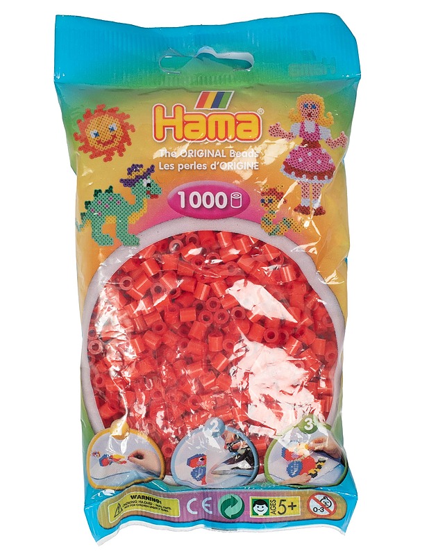 HAMA Original silityshelmet, punainen - Askartelu - 10105563316 - 0
