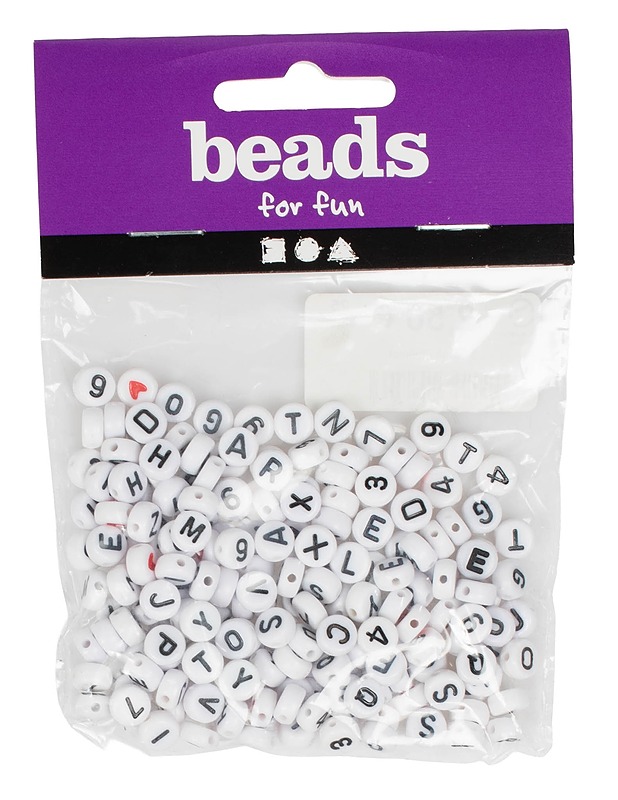 BEADS FOR FUN aakkoshelmet - Askartelu - 10105563328 - 0