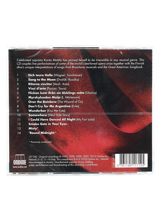 The Irresistible Karita Mattila - CD - CD-levyt - 10105563351 - 1